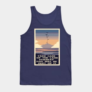 TAKE CARE OF THE LAND Tank Top